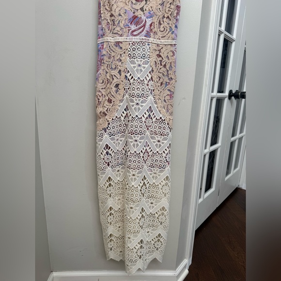 Free People White and Purple Lace Dress - Picture 8 of 12